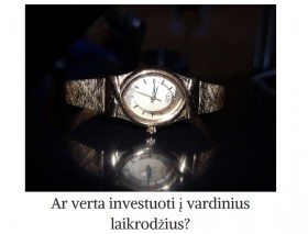 Vardiniai laikrodziai